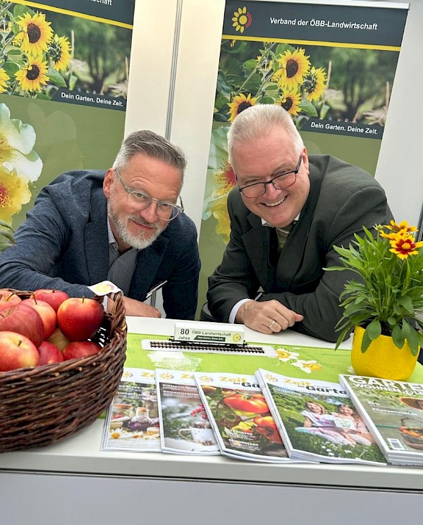 Präsident Rohrhofer und GR Spitzer